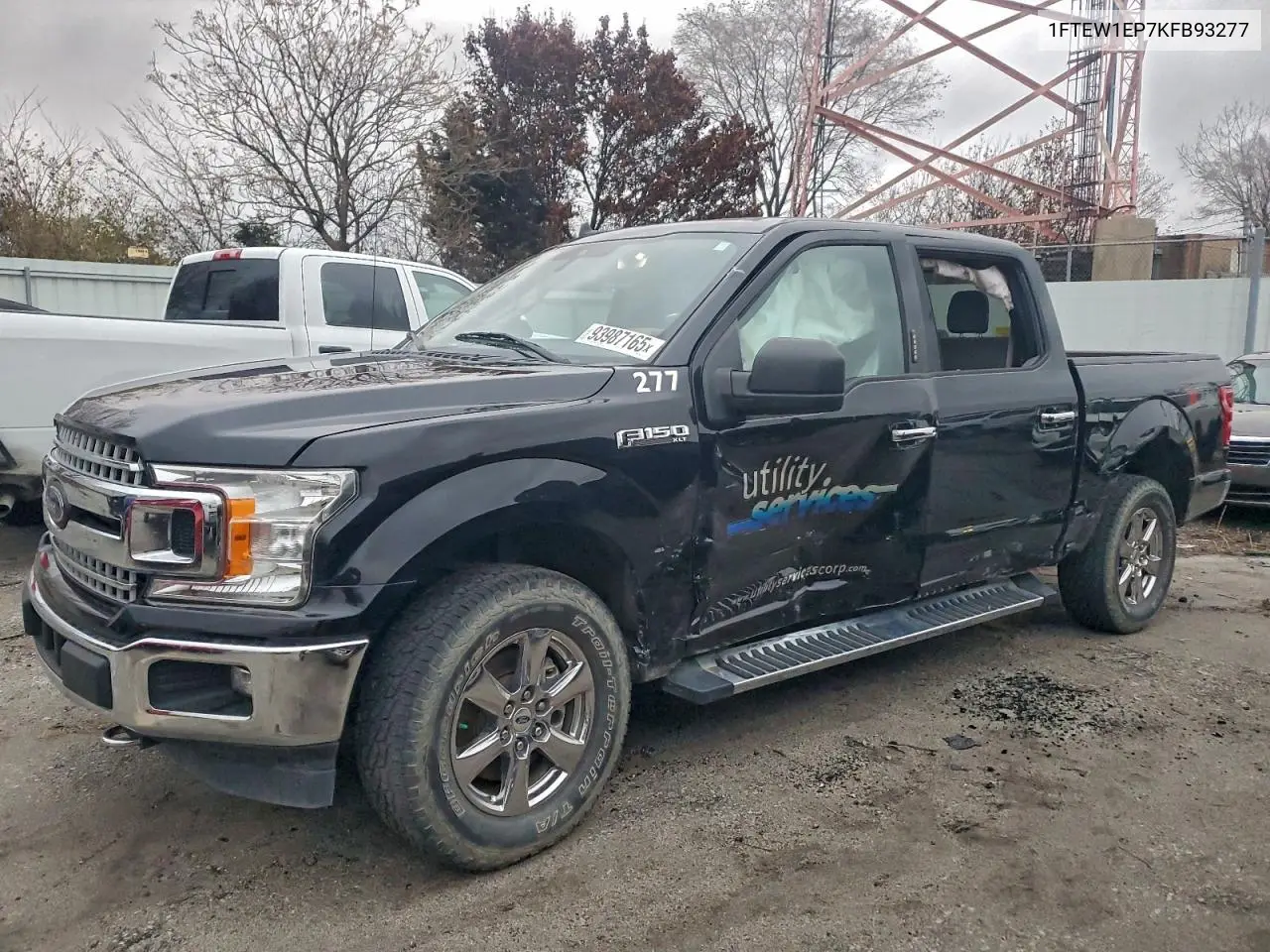 1FTEW1EP7KFB93277 2019 Ford F150 Supercrew