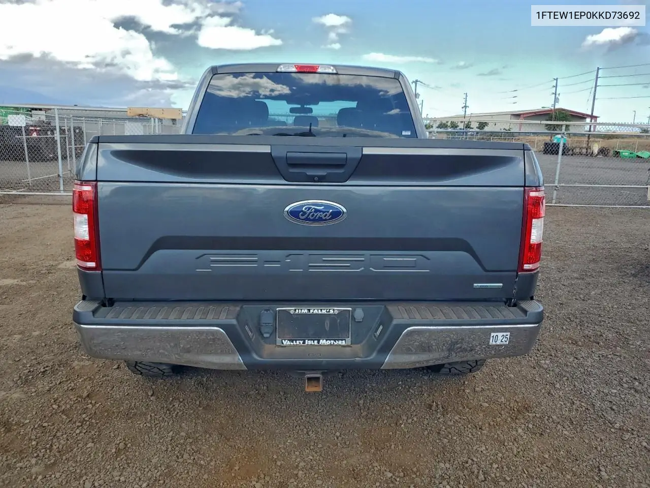 1FTEW1EP0KKD73692 2019 Ford F150 Supercrew