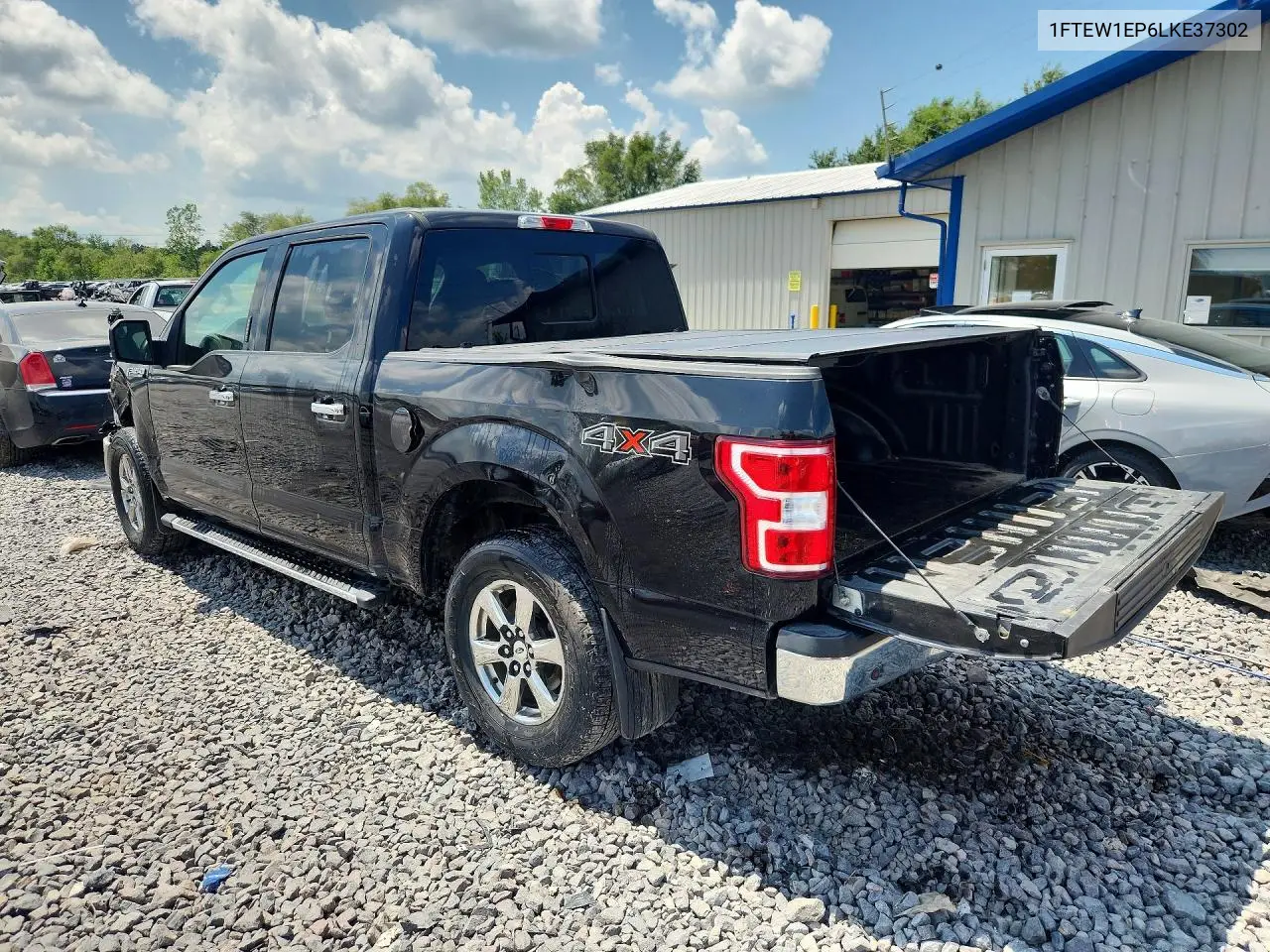 2020 Ford F150 Supercrew VIN: 1FTEW1EP6LKE37302 Lot: 61289346
