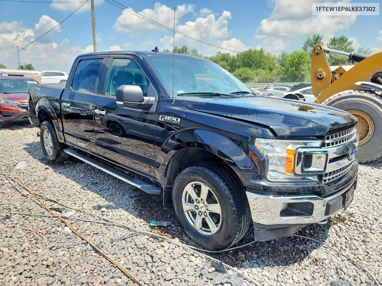 2020 Ford F150 Supercrew VIN: 1FTEW1EP6LKE37302 Lot: 61289346