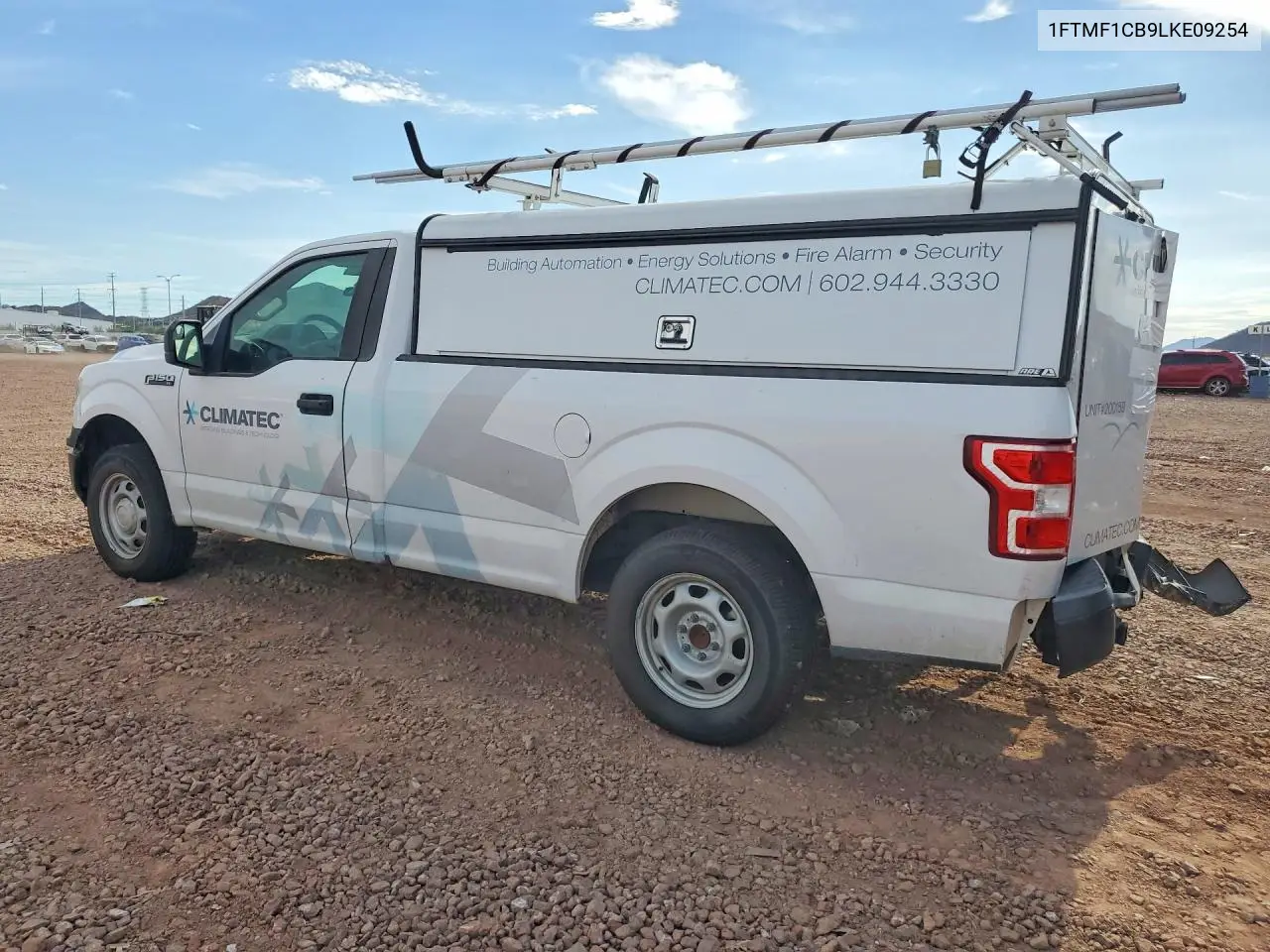 2020 Ford F150 VIN: 1FTMF1CB9LKE09254 Lot: 61507606