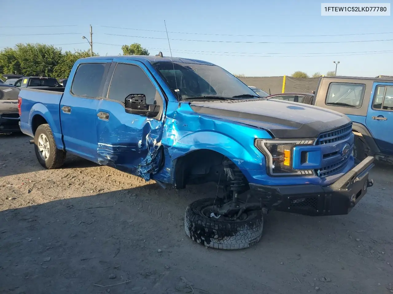 1FTEW1C52LKD77780 2020 Ford F150 Supercrew