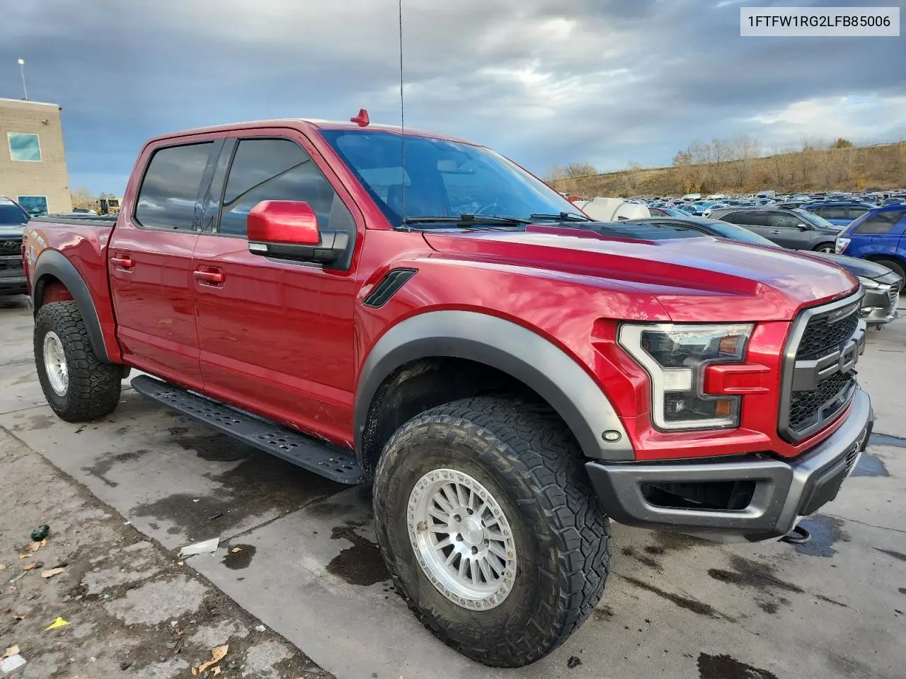 1FTFW1RG2LFB85006 2020 Ford F150 Raptor