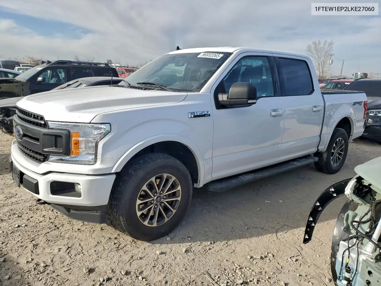 1FTEW1EP2LKE27060 2020 Ford F150 Supercrew