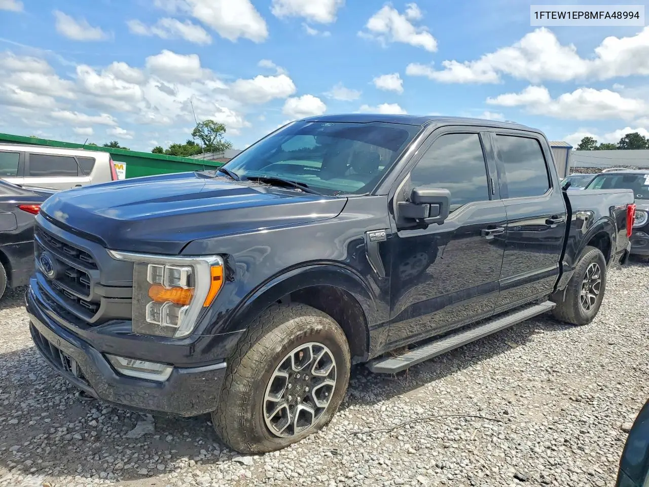2021 Ford F150 Supercrew VIN: 1FTEW1EP8MFA48994 Lot: 61351056