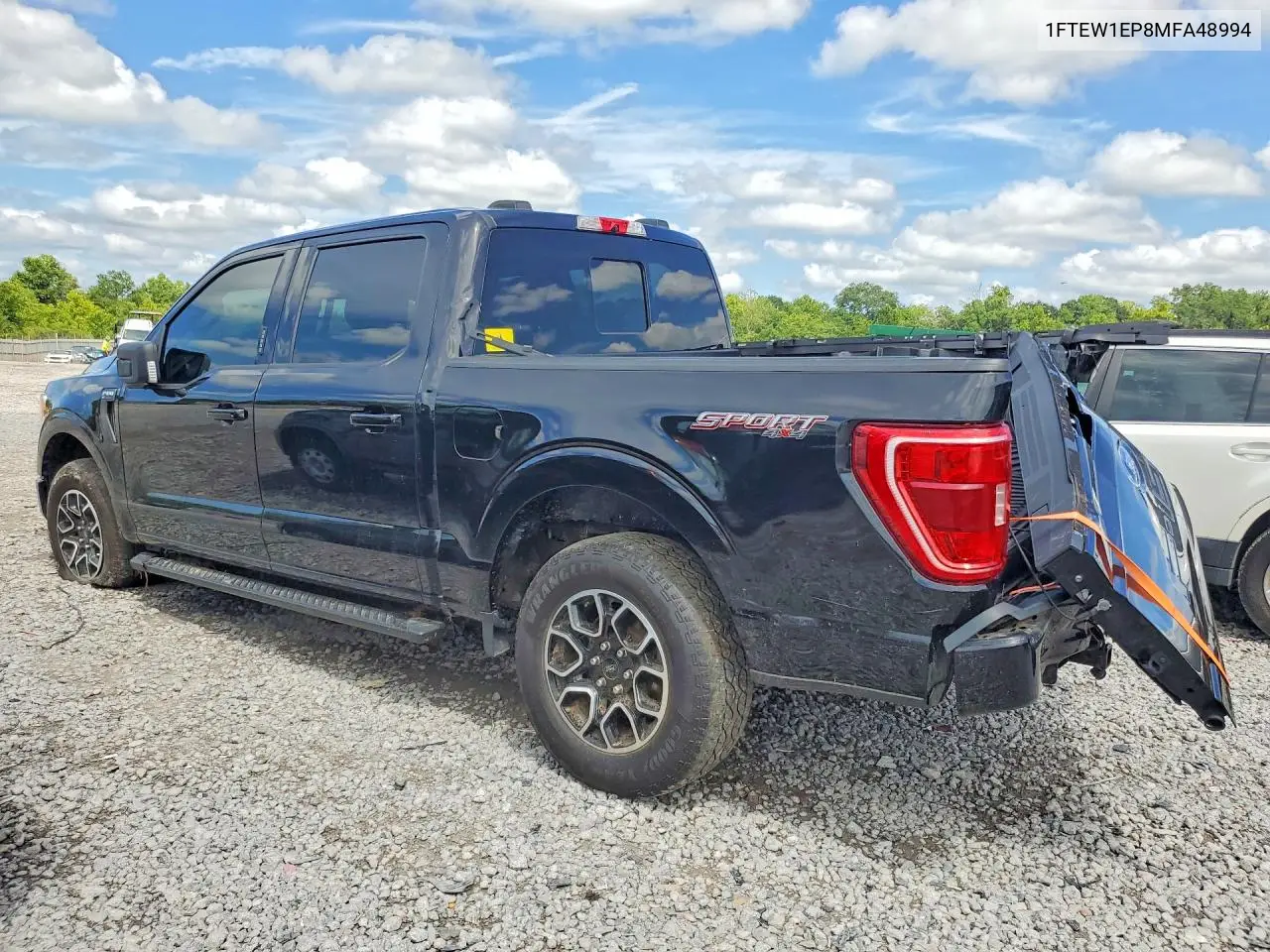 2021 Ford F150 Supercrew VIN: 1FTEW1EP8MFA48994 Lot: 61351056