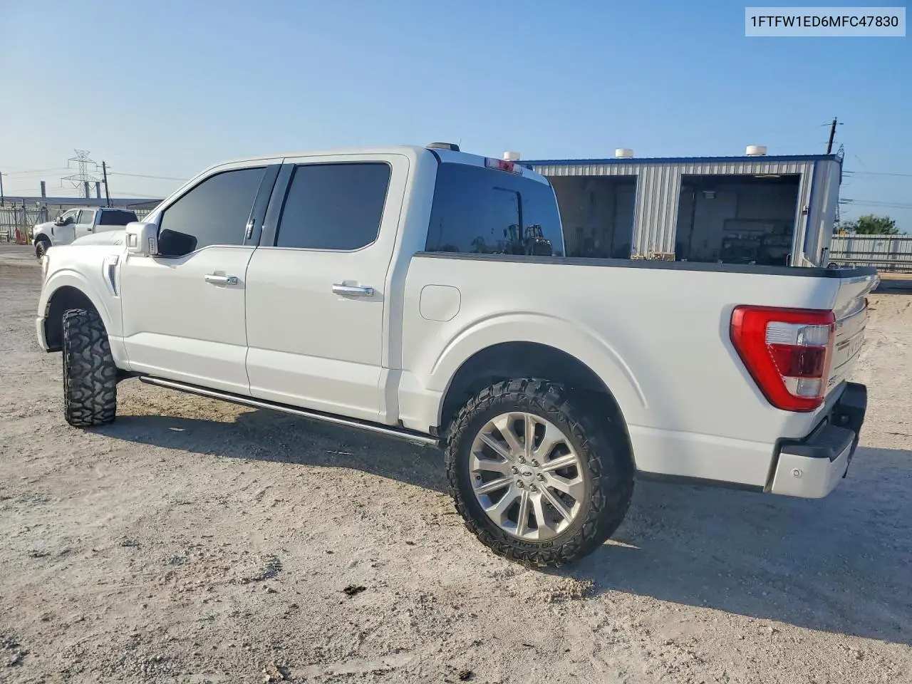 2021 Ford F150 Supercrew VIN: 1FTFW1ED6MFC47830 Lot: 61904126