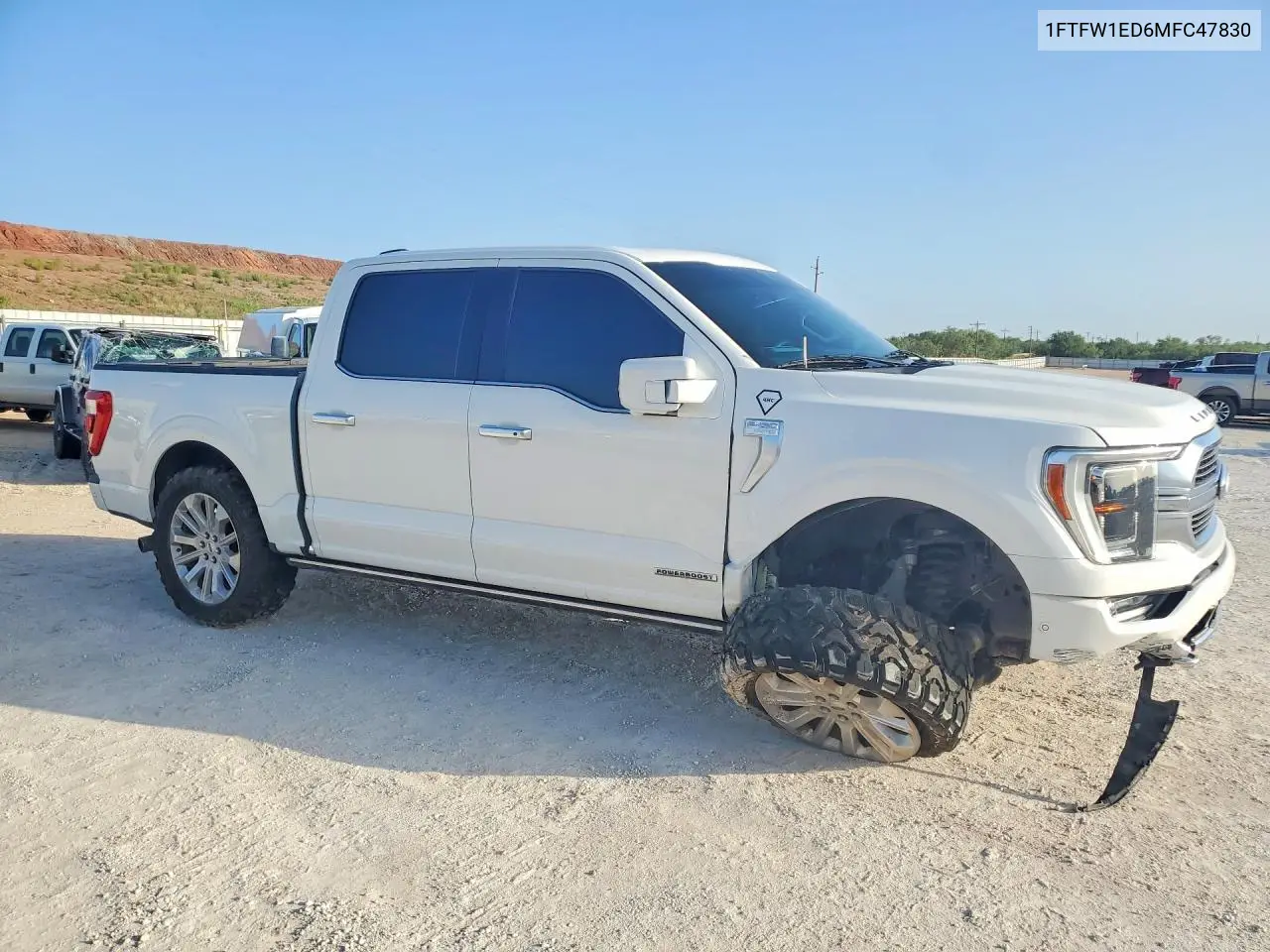 2021 Ford F150 Supercrew VIN: 1FTFW1ED6MFC47830 Lot: 61904126