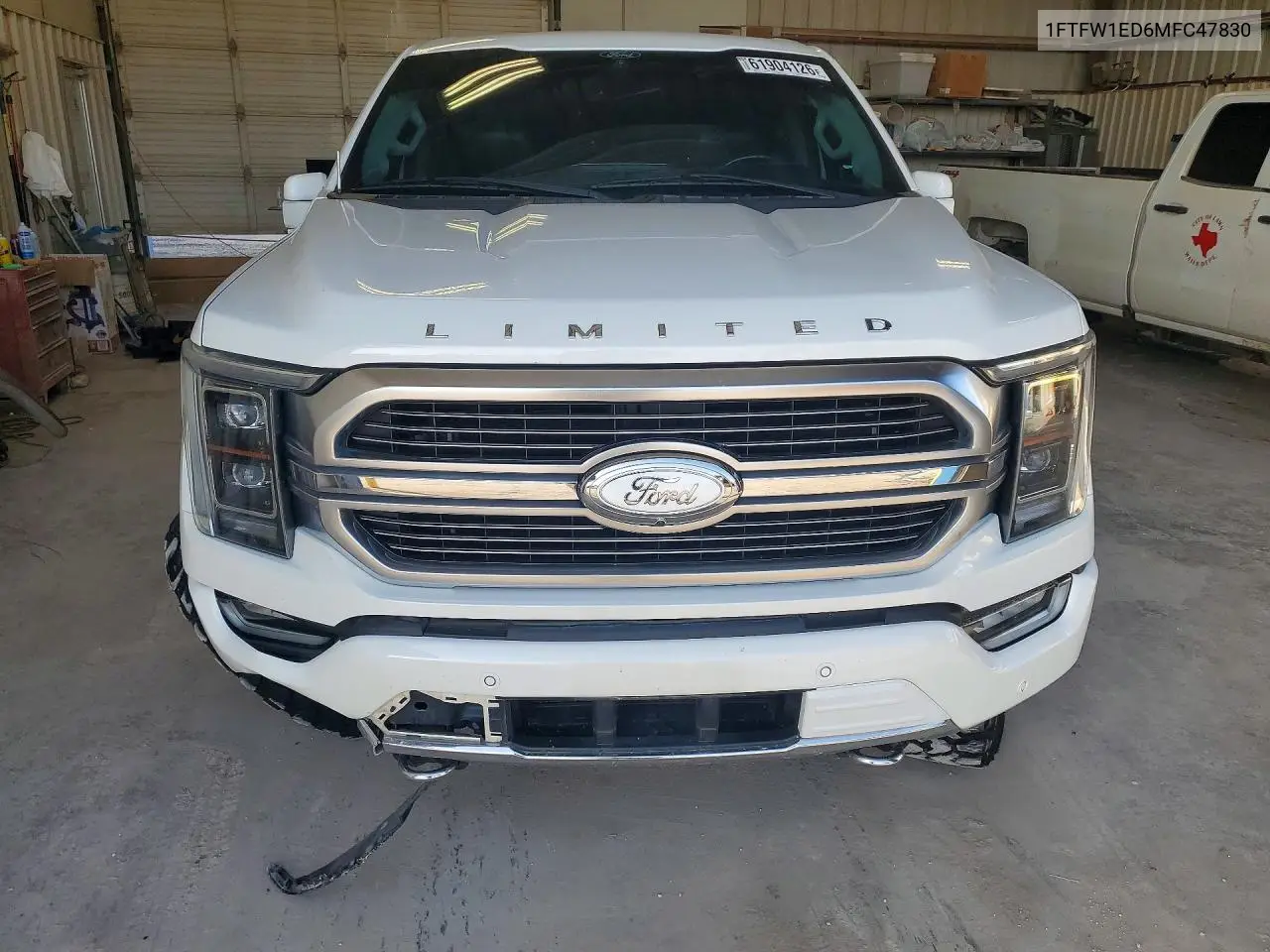 2021 Ford F150 Supercrew VIN: 1FTFW1ED6MFC47830 Lot: 61904126