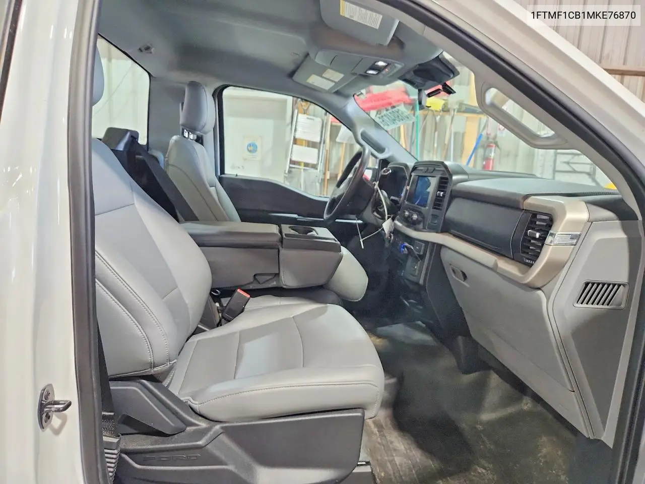 2021 Ford F150 VIN: 1FTMF1CB1MKE76870 Lot: 61984876