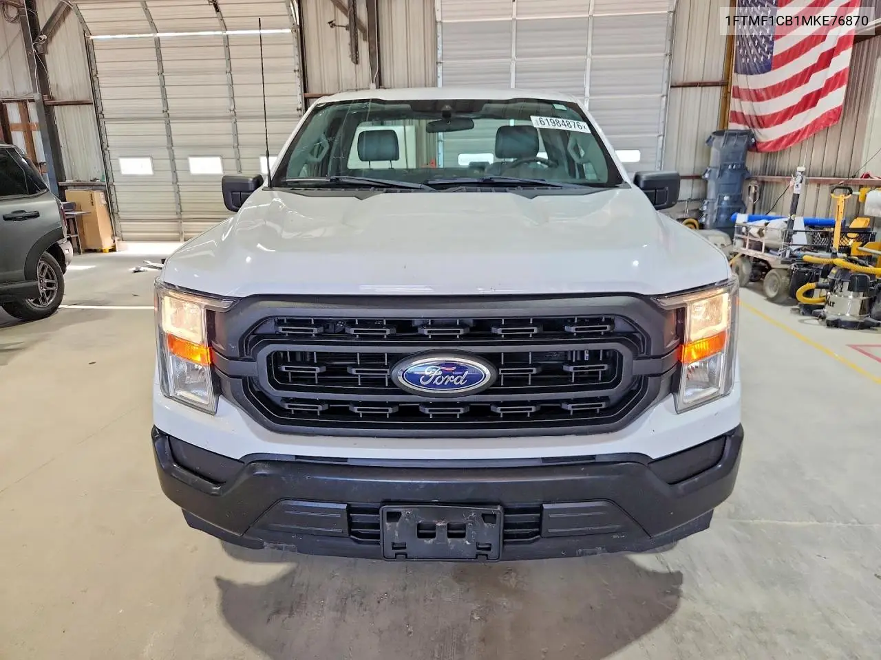 2021 Ford F150 VIN: 1FTMF1CB1MKE76870 Lot: 61984876
