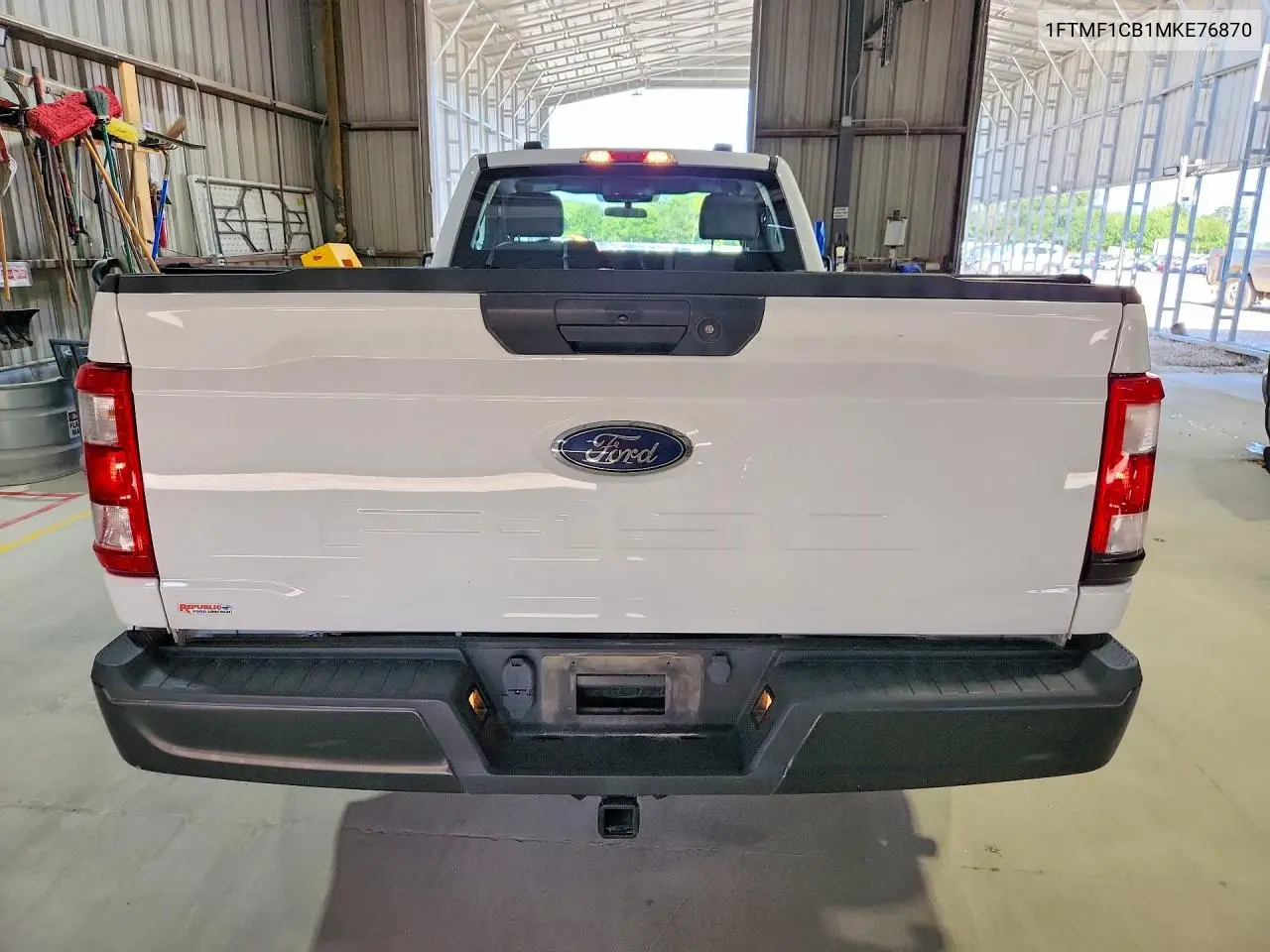 2021 Ford F150 VIN: 1FTMF1CB1MKE76870 Lot: 61984876