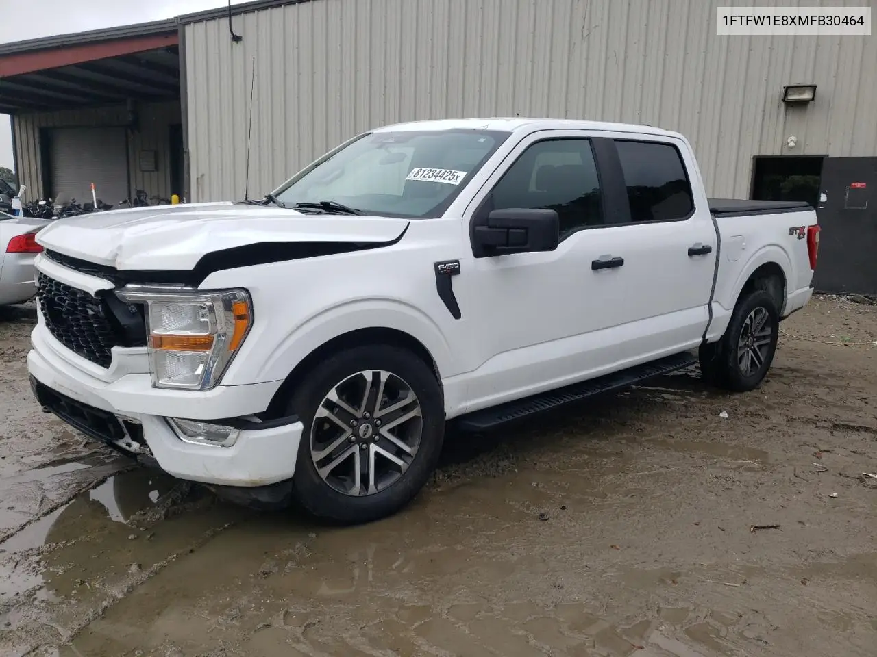 1FTFW1E8XMFB30464 2021 Ford F150 Supercrew