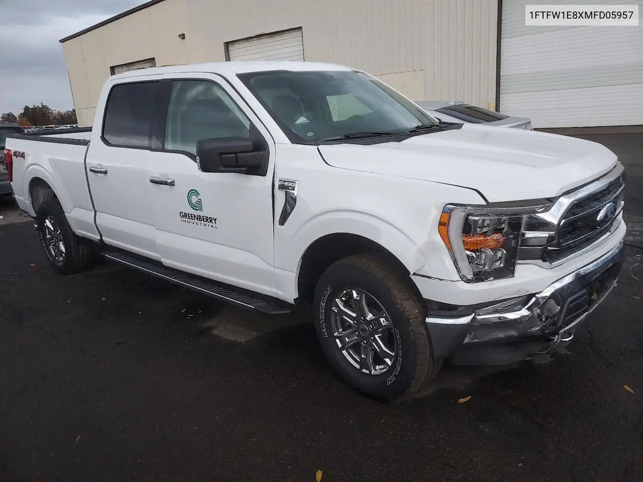 1FTFW1E8XMFD05957 2021 Ford F150 Supercrew