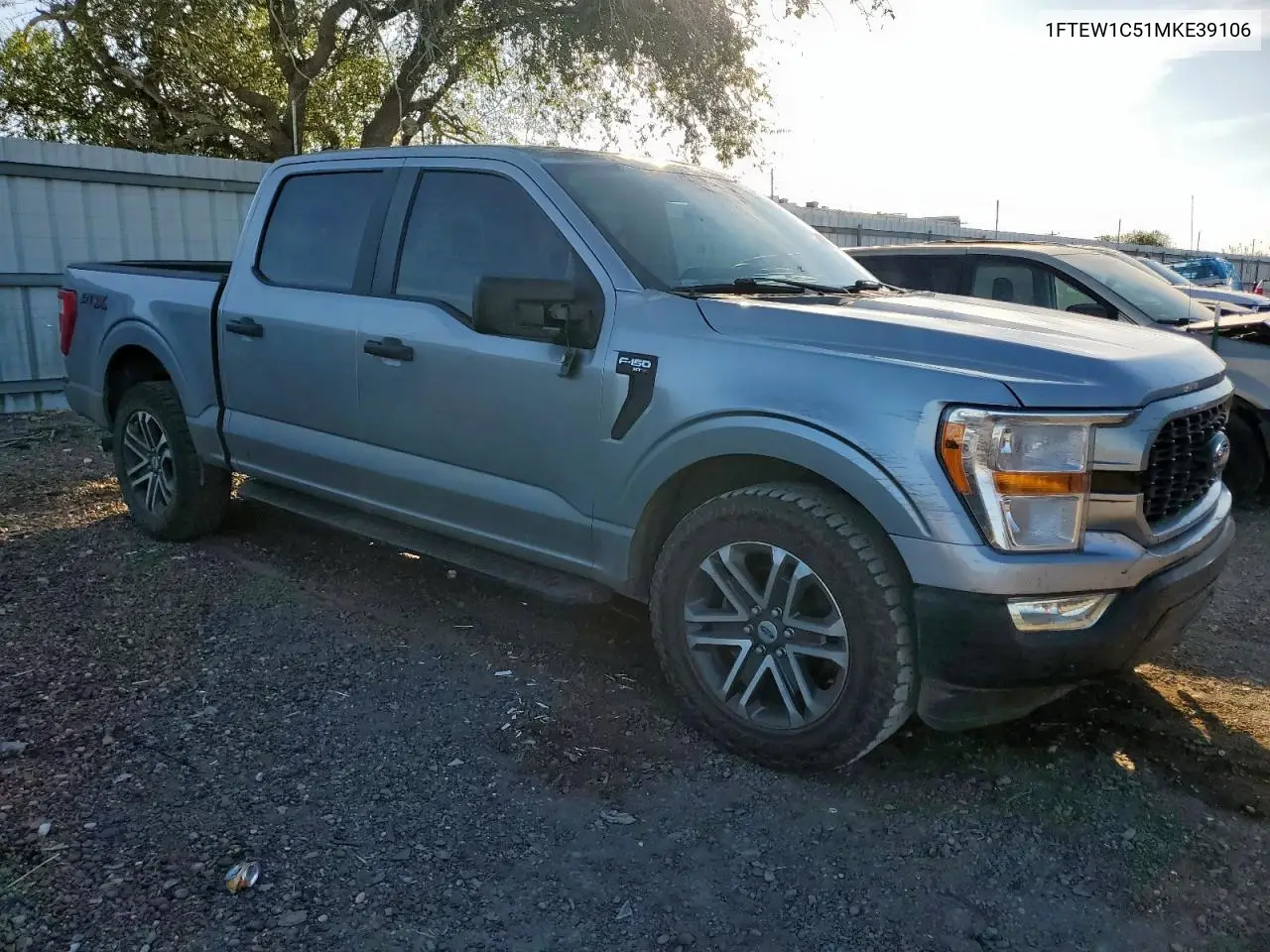1FTEW1C51MKE39106 2021 Ford F150 Supercrew