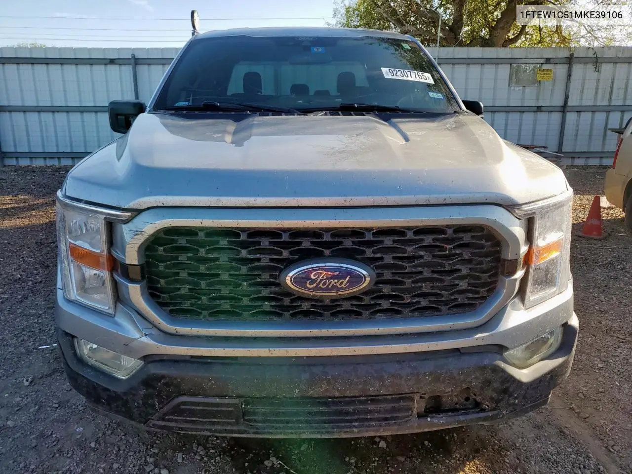 1FTEW1C51MKE39106 2021 Ford F150 Supercrew