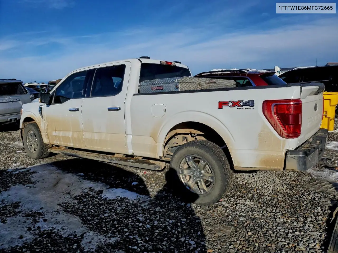 1FTFW1E86MFC72665 2021 Ford F150 Supercrew