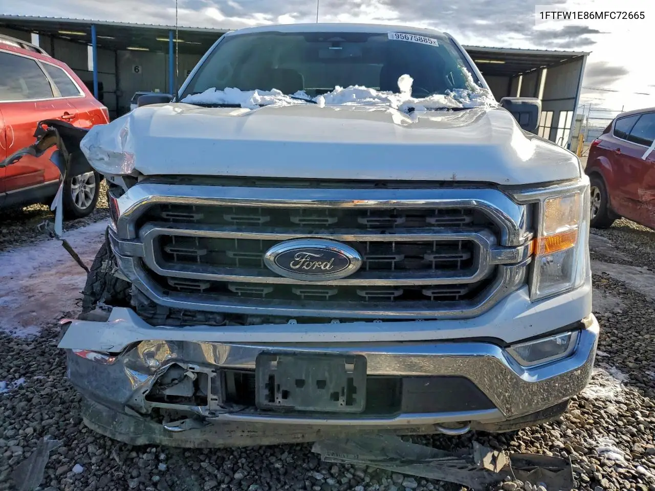 1FTFW1E86MFC72665 2021 Ford F150 Supercrew