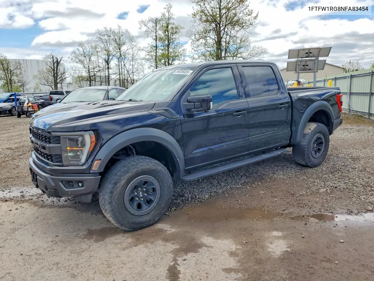 1FTFW1RG8NFA83454 2022 Ford F150 Raptor