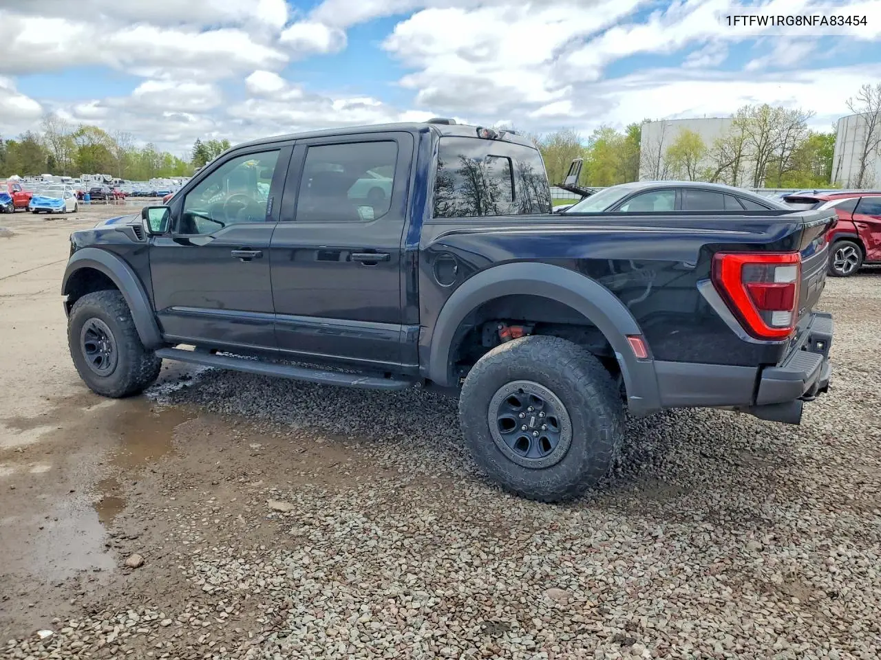1FTFW1RG8NFA83454 2022 Ford F150 Raptor