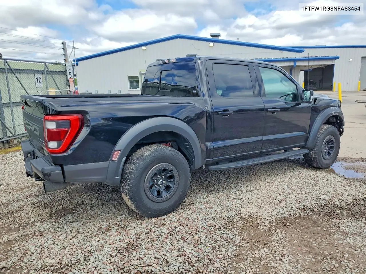1FTFW1RG8NFA83454 2022 Ford F150 Raptor