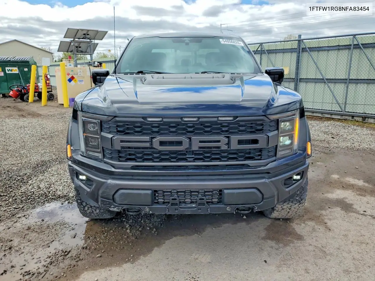 1FTFW1RG8NFA83454 2022 Ford F150 Raptor