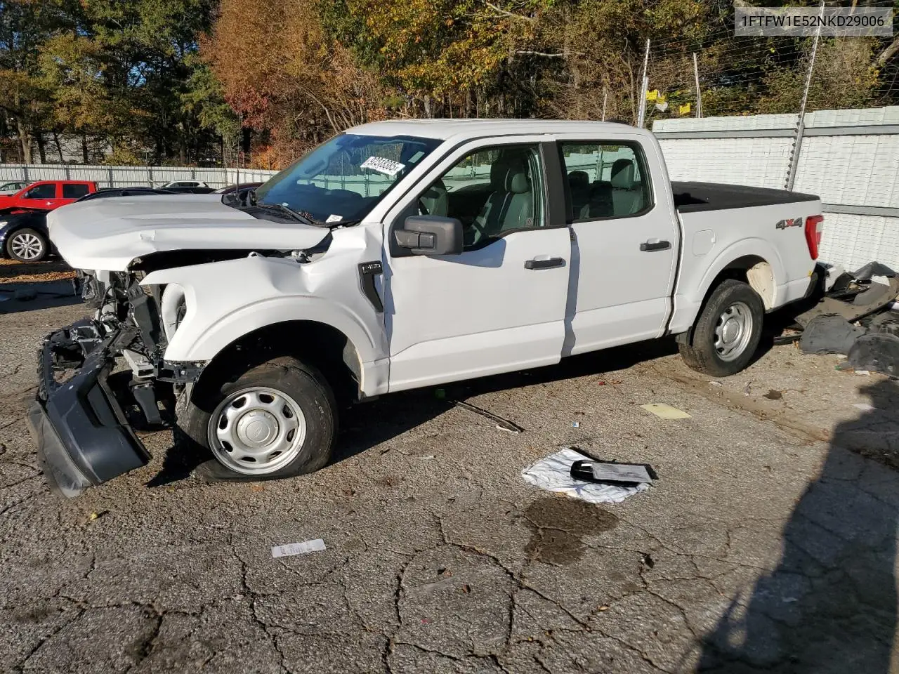 1FTFW1E52NKD29006 2022 Ford F150 Supercrew