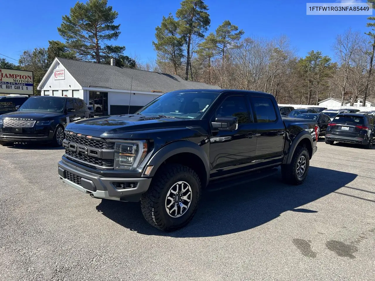 2022 Ford F150 Raptor