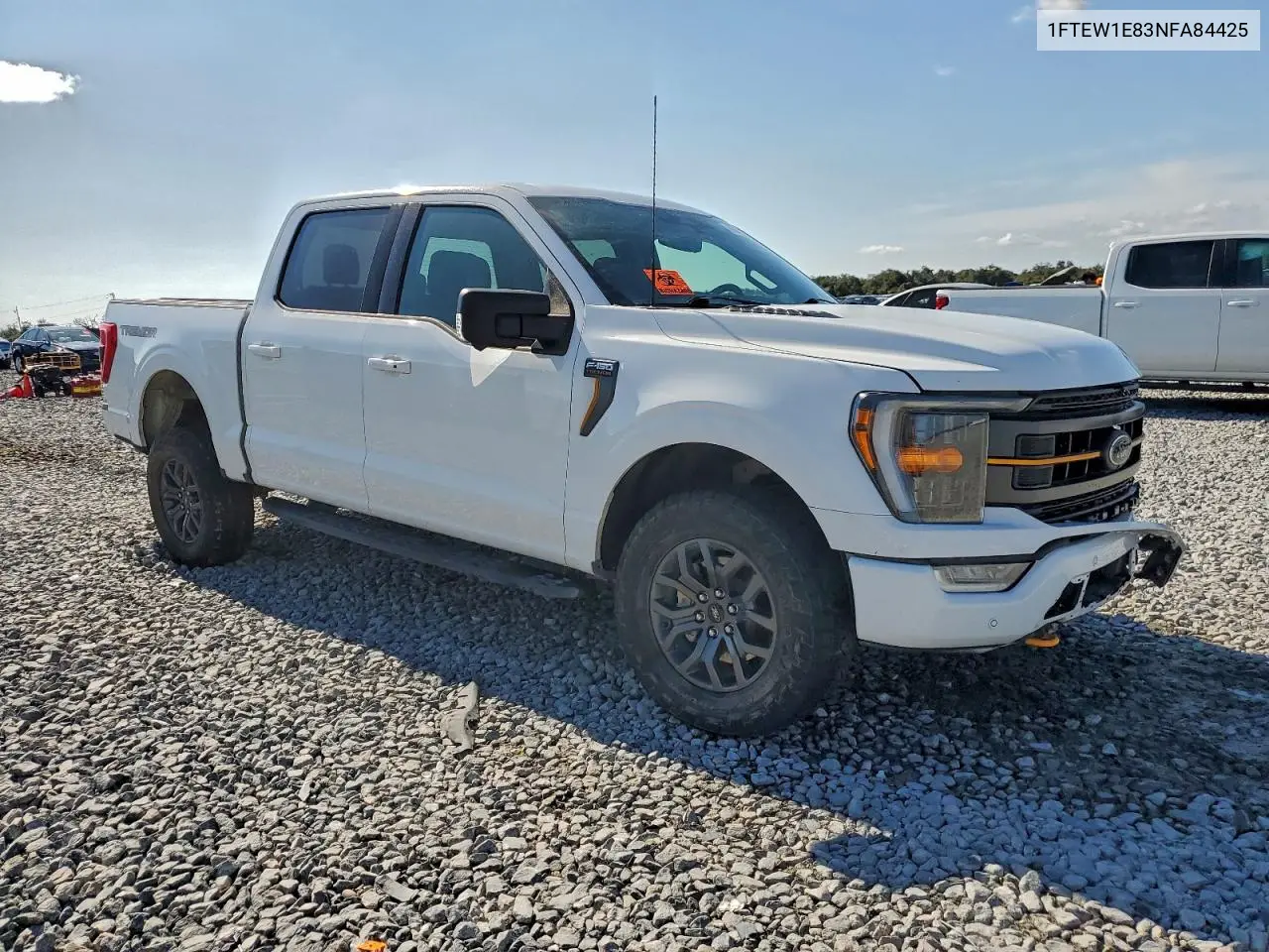 1FTEW1E83NFA84425 2022 Ford F150 Supercrew