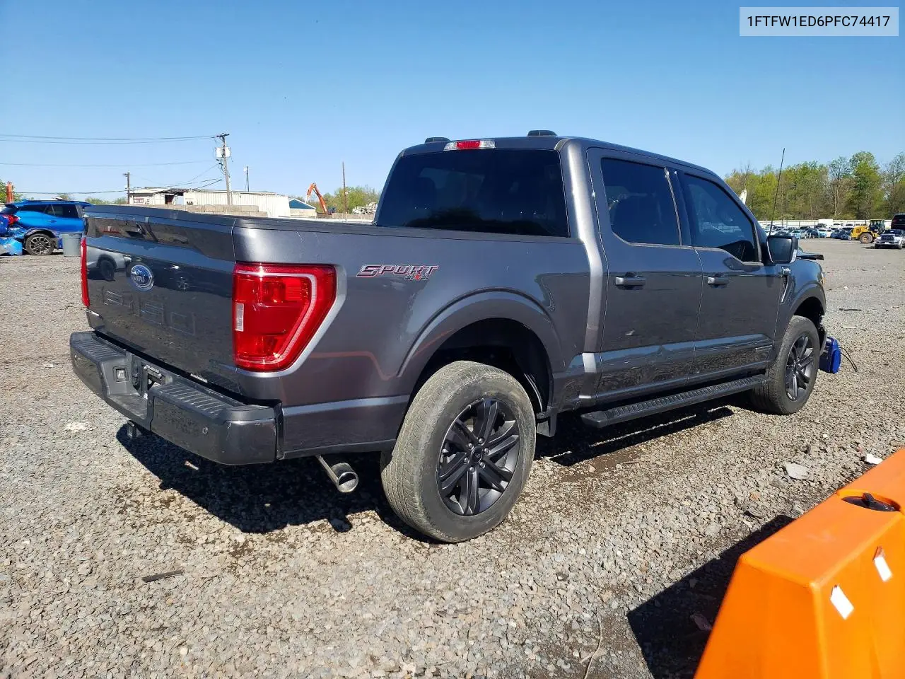 1FTFW1ED6PFC74417 2023 Ford F150 Supercrew