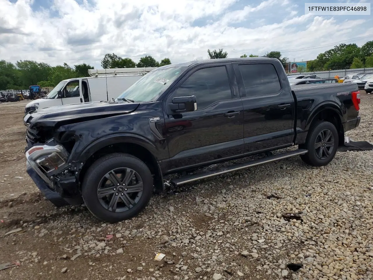 2023 Ford F150 Supercrew VIN: 1FTFW1E83PFC46898 Lot: 56871756