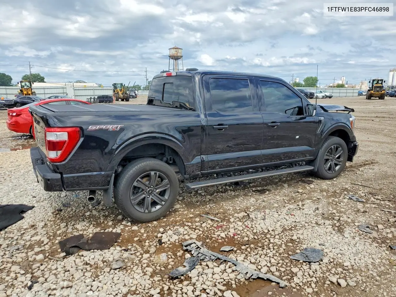 2023 Ford F150 Supercrew VIN: 1FTFW1E83PFC46898 Lot: 56871756