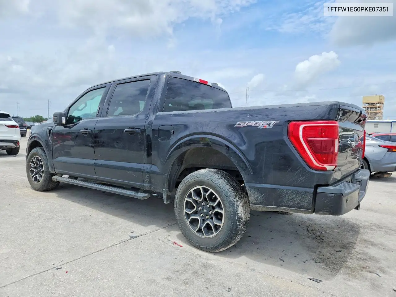 2023 Ford F150 Supercrew VIN: 1FTFW1E50PKE07351 Lot: 57303816