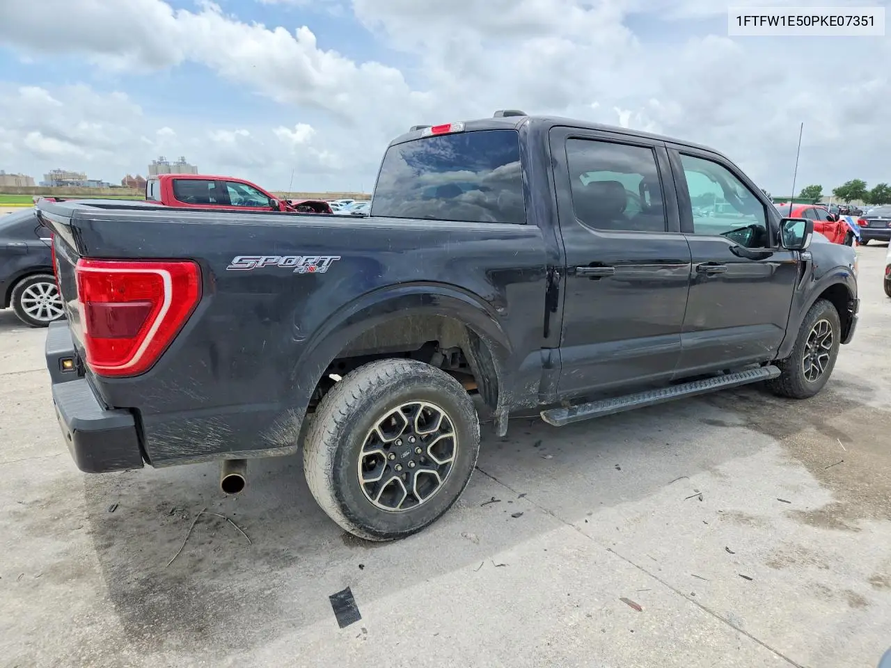 2023 Ford F150 Supercrew VIN: 1FTFW1E50PKE07351 Lot: 57303816