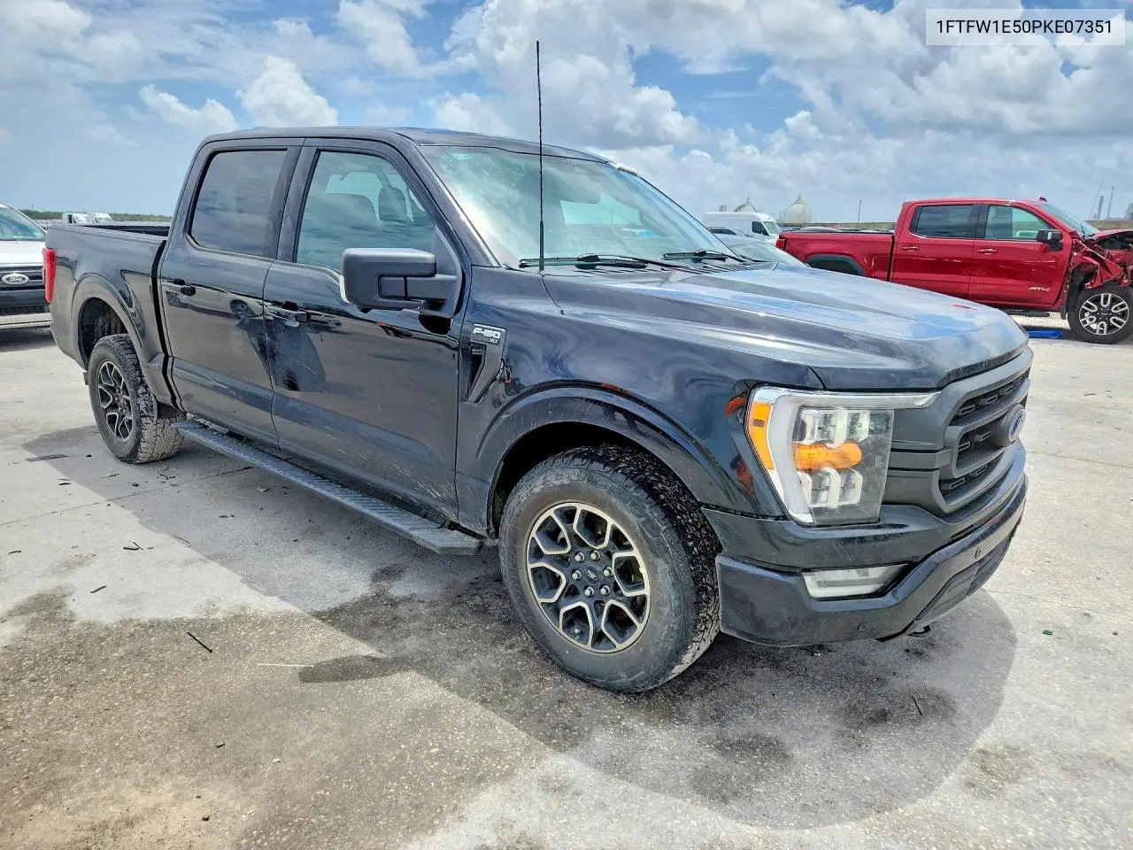 2023 Ford F150 Supercrew VIN: 1FTFW1E50PKE07351 Lot: 57303816