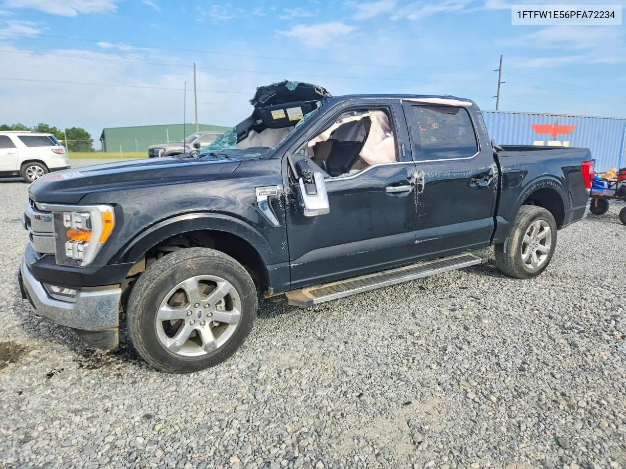 2023 Ford F150 Supercrew VIN: 1FTFW1E56PFA72234 Lot: 60994006