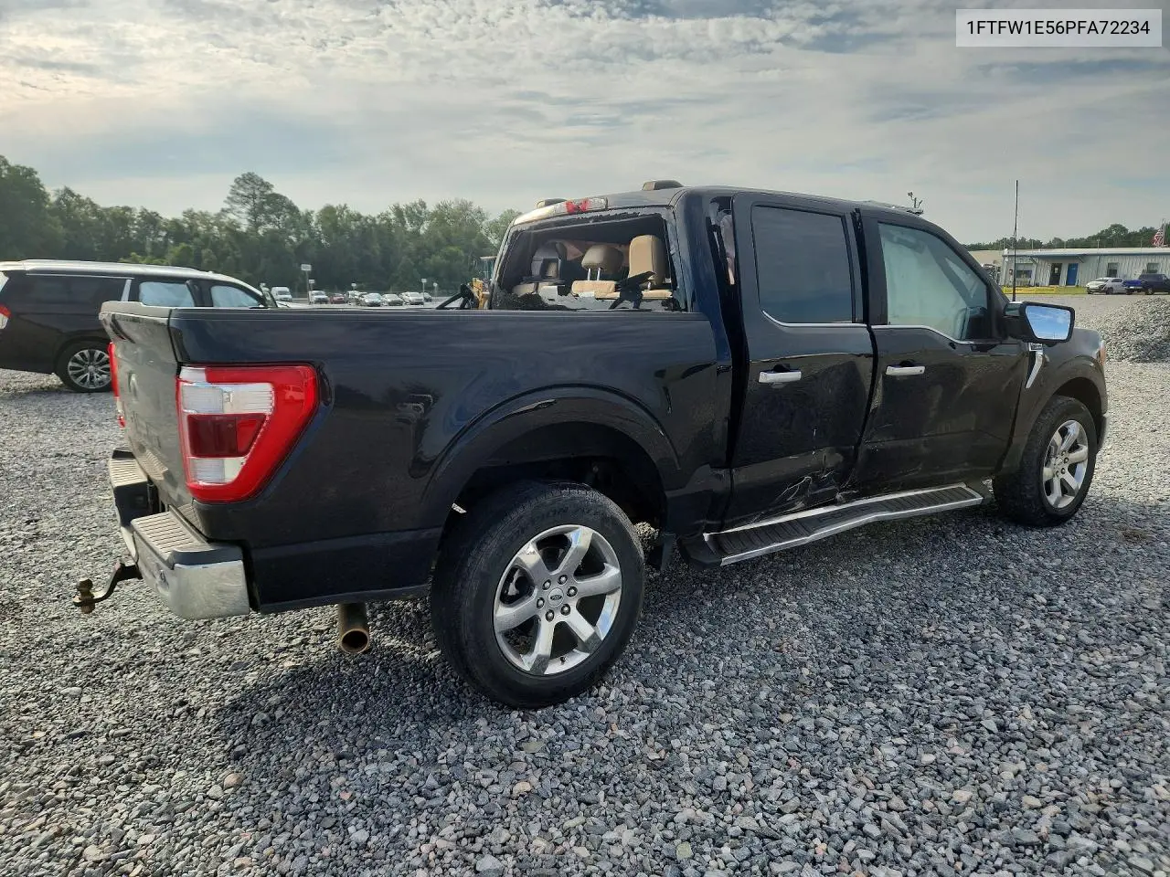 2023 Ford F150 Supercrew VIN: 1FTFW1E56PFA72234 Lot: 60994006