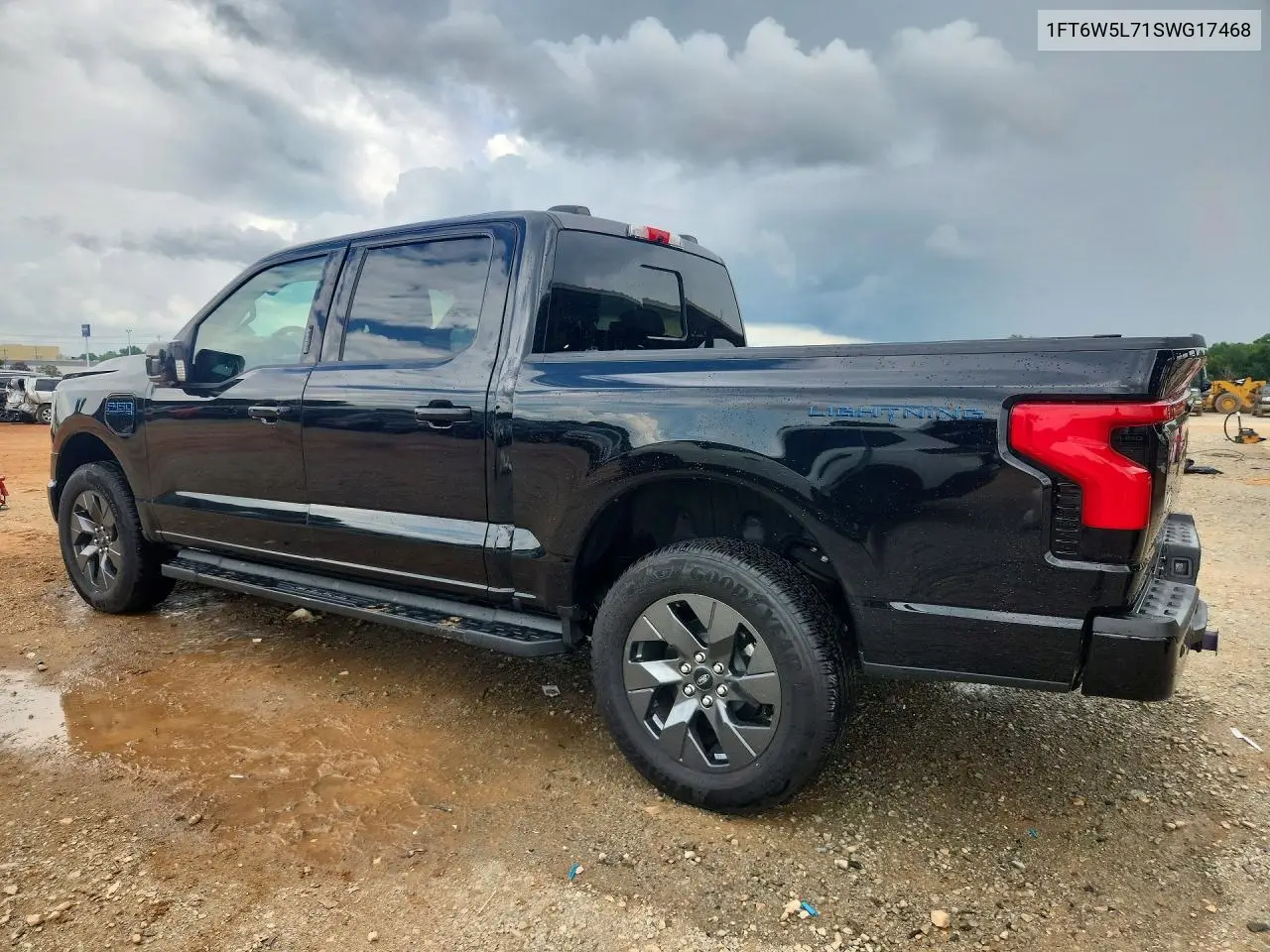 2025 Ford F150 Lightning Lariat VIN: 1FT6W5L71SWG17468 Lot: 60778026