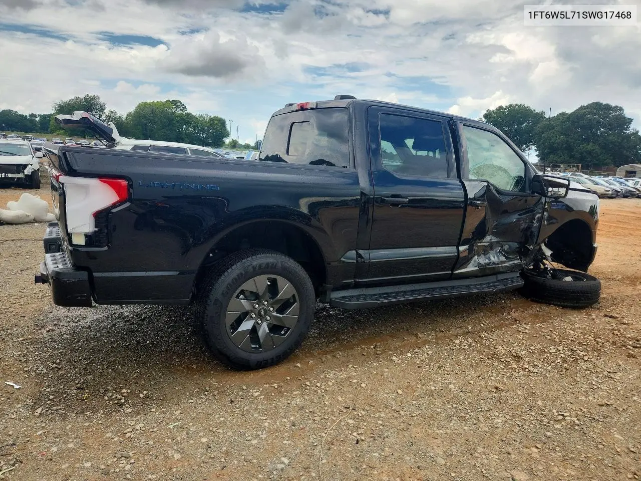 2025 Ford F150 Lightning Lariat VIN: 1FT6W5L71SWG17468 Lot: 60778026