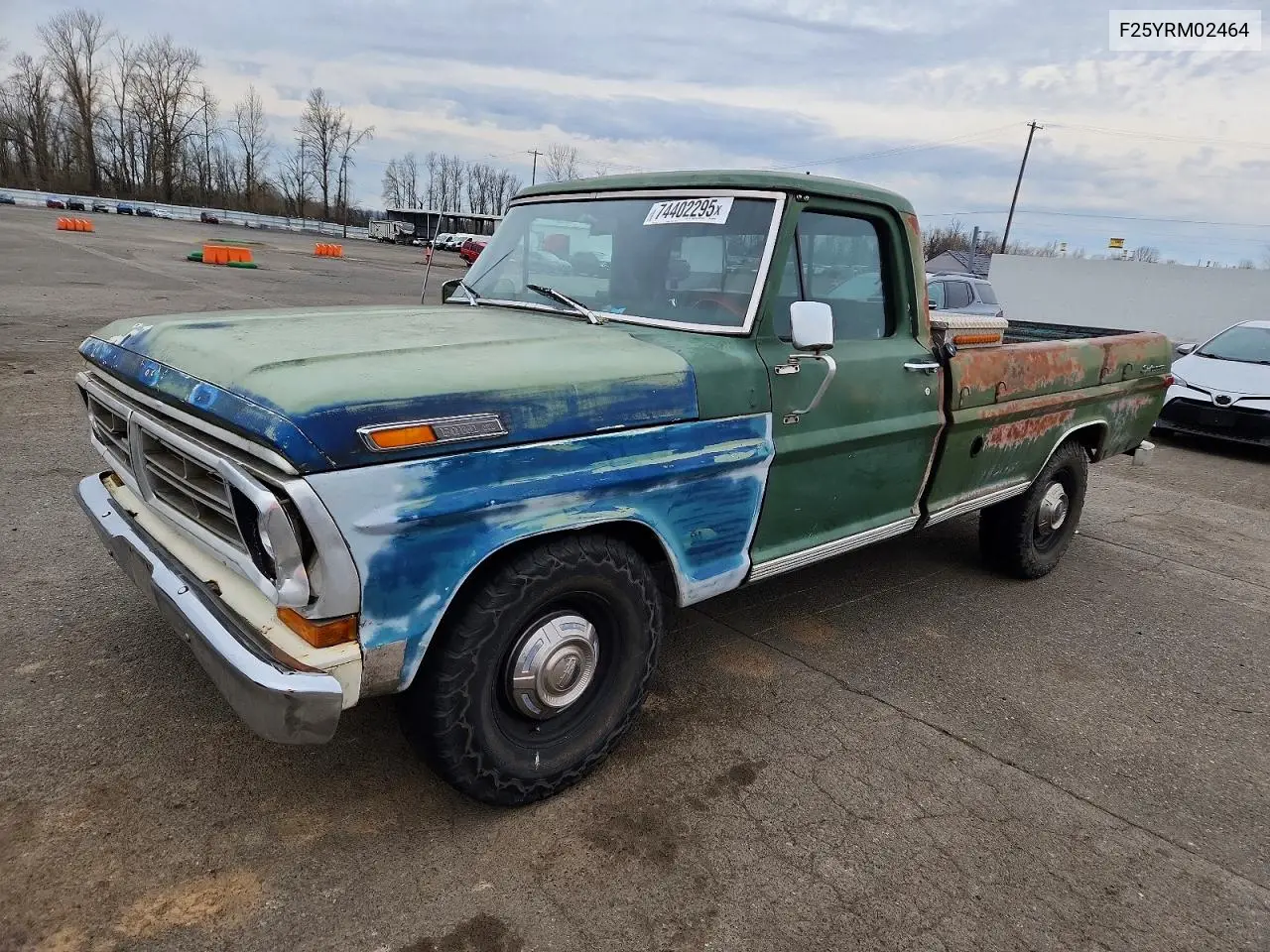 F25YRM02464 1971 Ford F-250