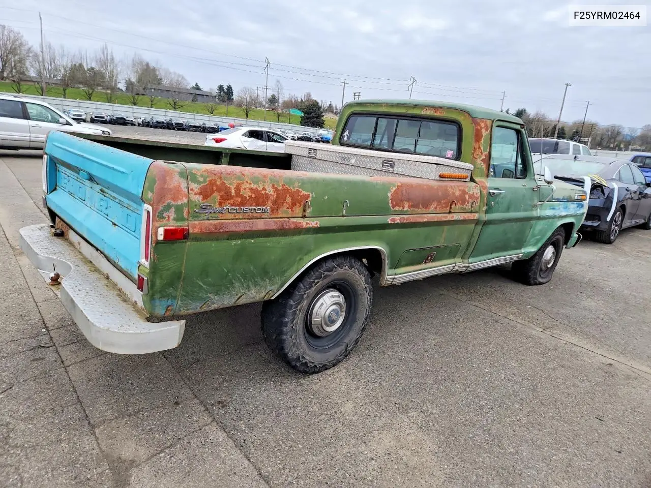 F25YRM02464 1971 Ford F-250