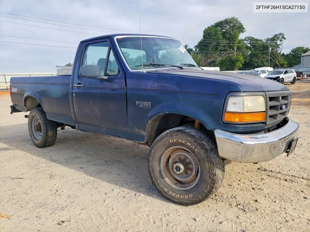 1995 Ford F250 VIN: 2FTHF26H1SCA27150 Lot: 57756746