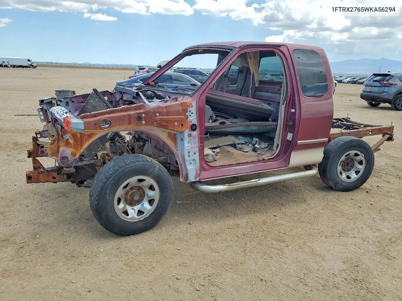1998 Ford F250 VIN: 1FTRX2765WKA56294 Lot: 60971316