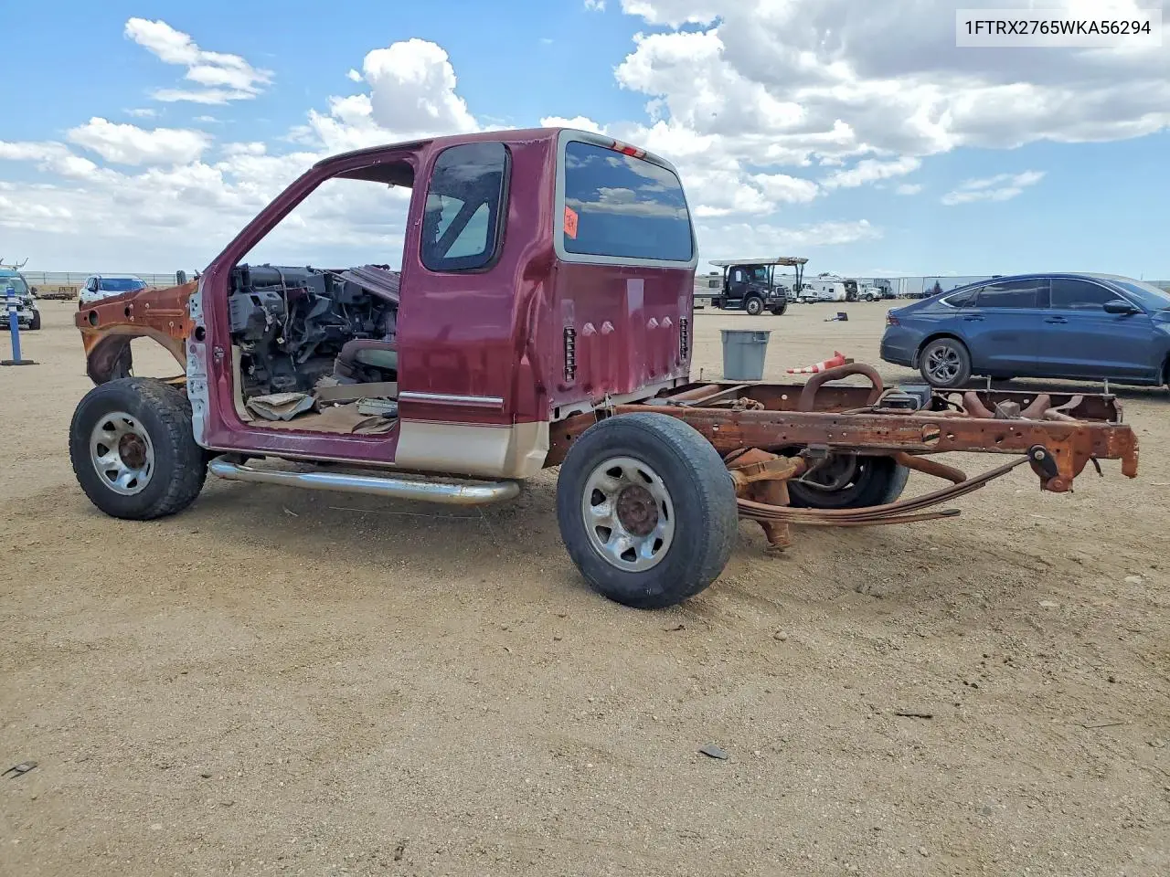 1998 Ford F250 VIN: 1FTRX2765WKA56294 Lot: 60971316