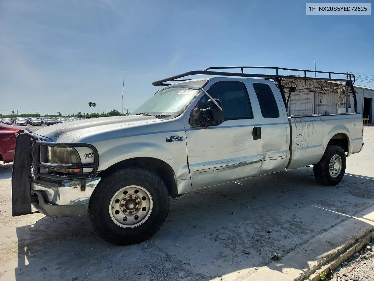2000 Ford F250 Super Duty VIN: 1FTNX20S5YED72625 Lot: 61716536