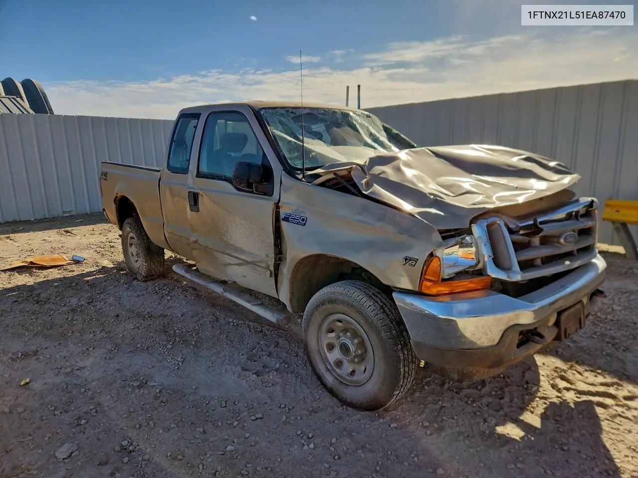 1FTNX21L51EA87470 2001 Ford F250 Super Duty