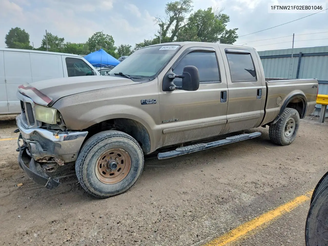 1FTNW21F02EB01046 2002 Ford F250 Super Duty