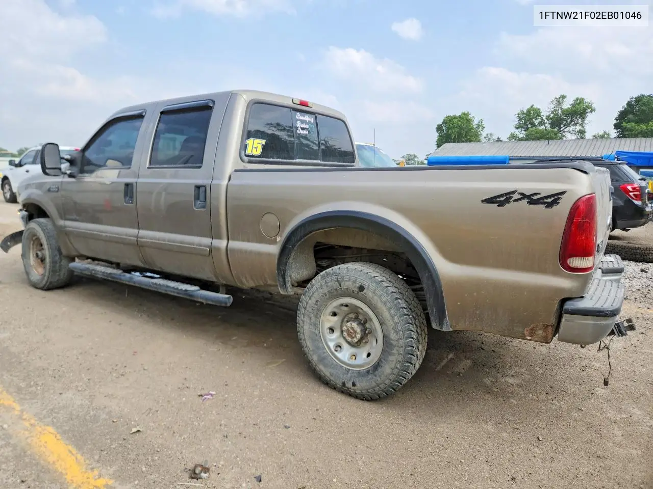 1FTNW21F02EB01046 2002 Ford F250 Super Duty