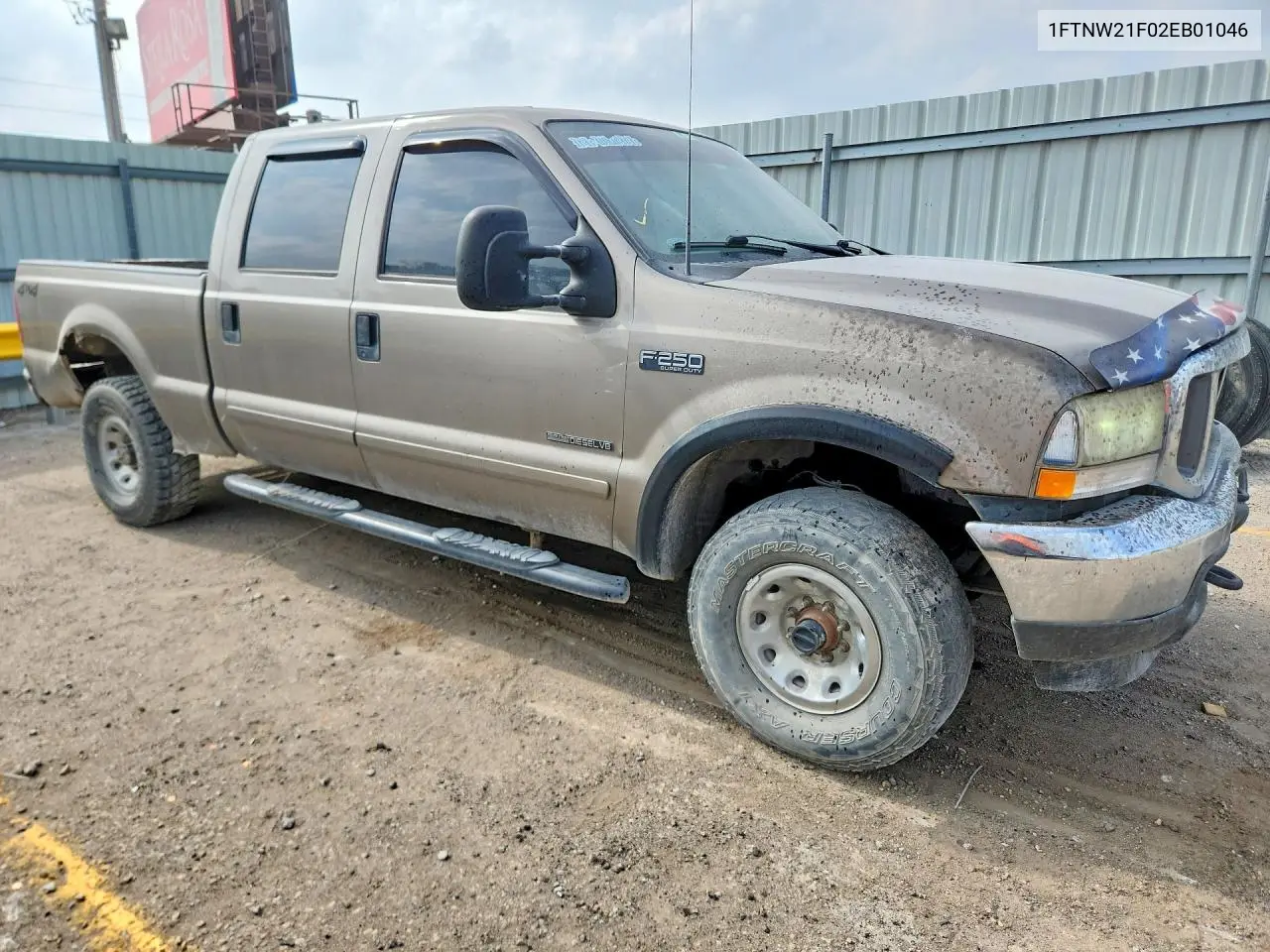 1FTNW21F02EB01046 2002 Ford F250 Super Duty