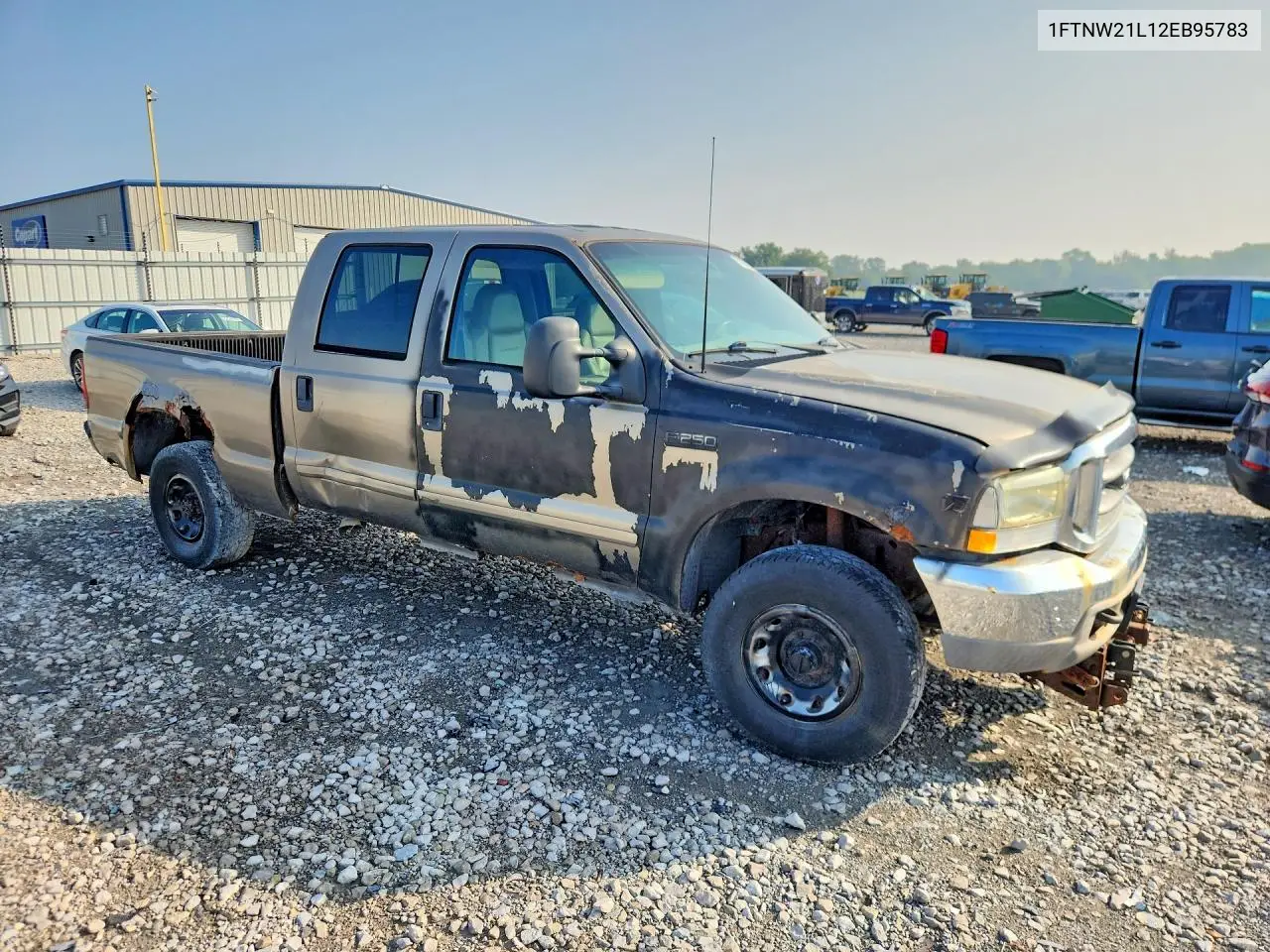 2002 Ford F250 Super Duty VIN: 1FTNW21L12EB95783 Lot: 61934806